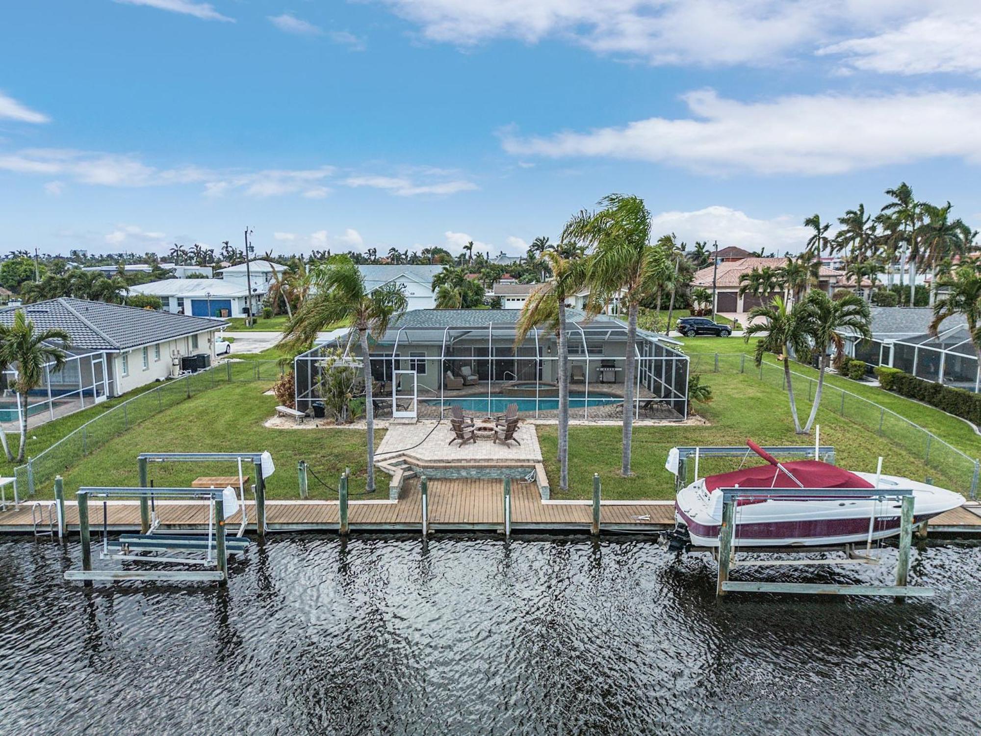 Boating & Fishing Enthusiasts, Heated Pool And Spa, Bicycles - Latitude Adjustment - Roelens Villa Cape Coral Exterior photo